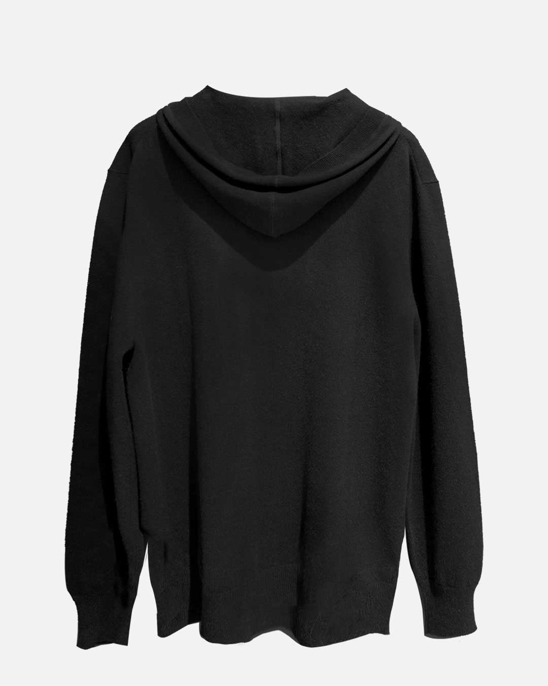 OVERSIZED HOODIE SWEATER - 100% CASHMERE