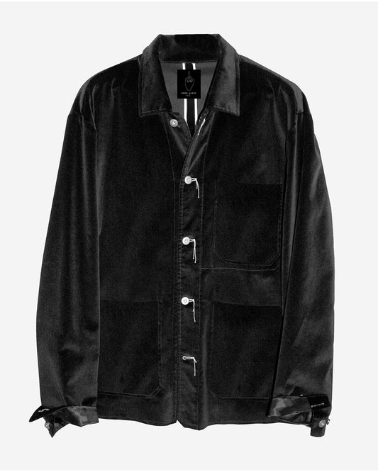 MEN'S "LEASURE" VELVET JACKET