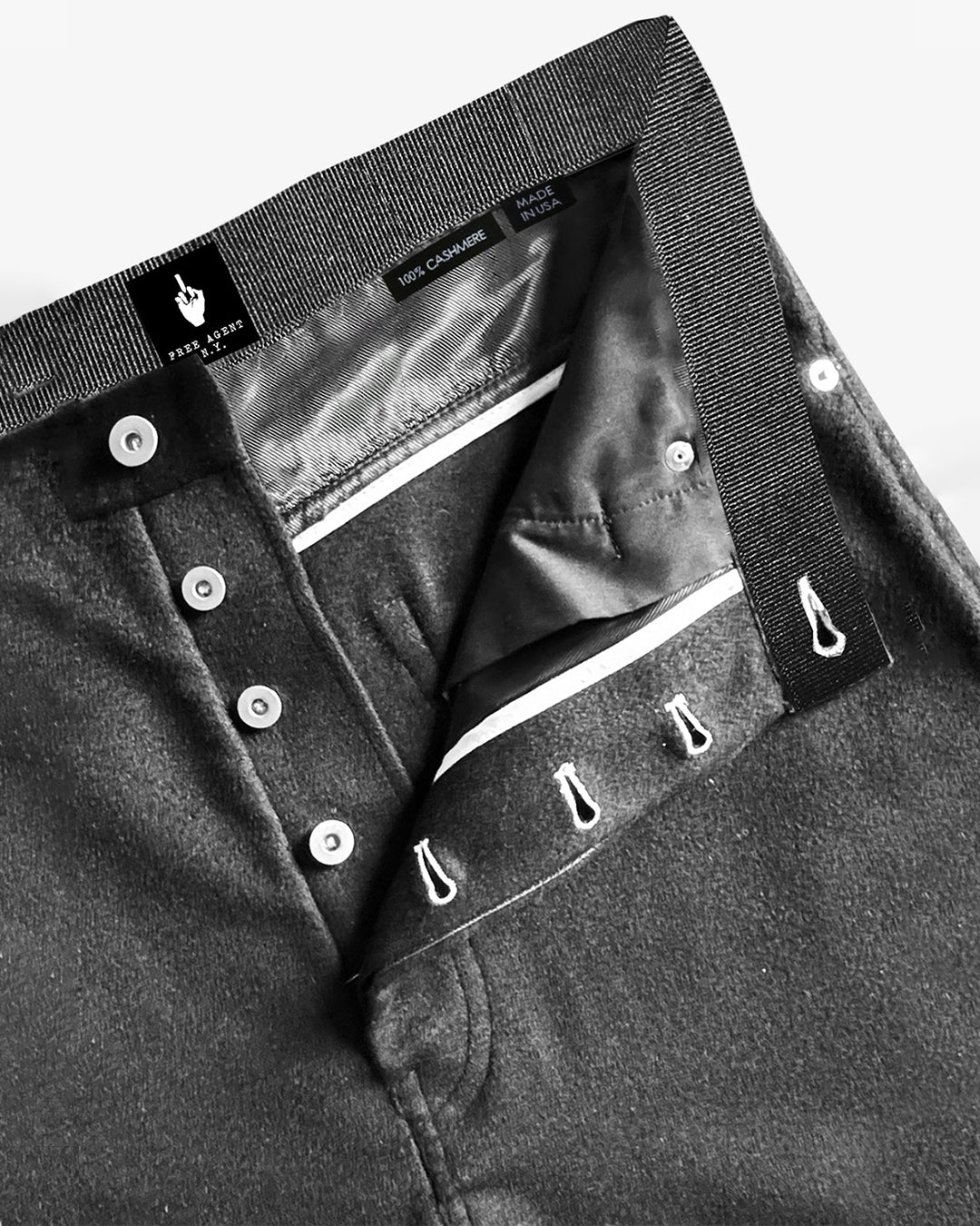 Free Agent N.Y.® 100% Cashmere "Stealth" Jeans.