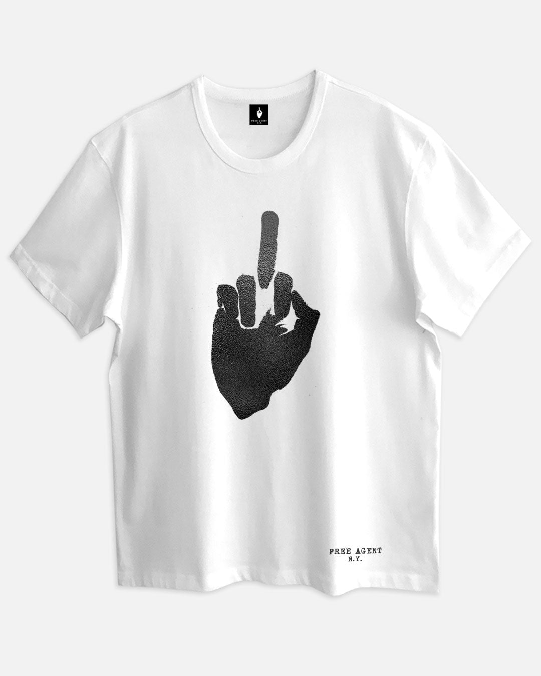 Free Agent N.Y.® Signature "FINGER" unisex, oversized T-Shirt 